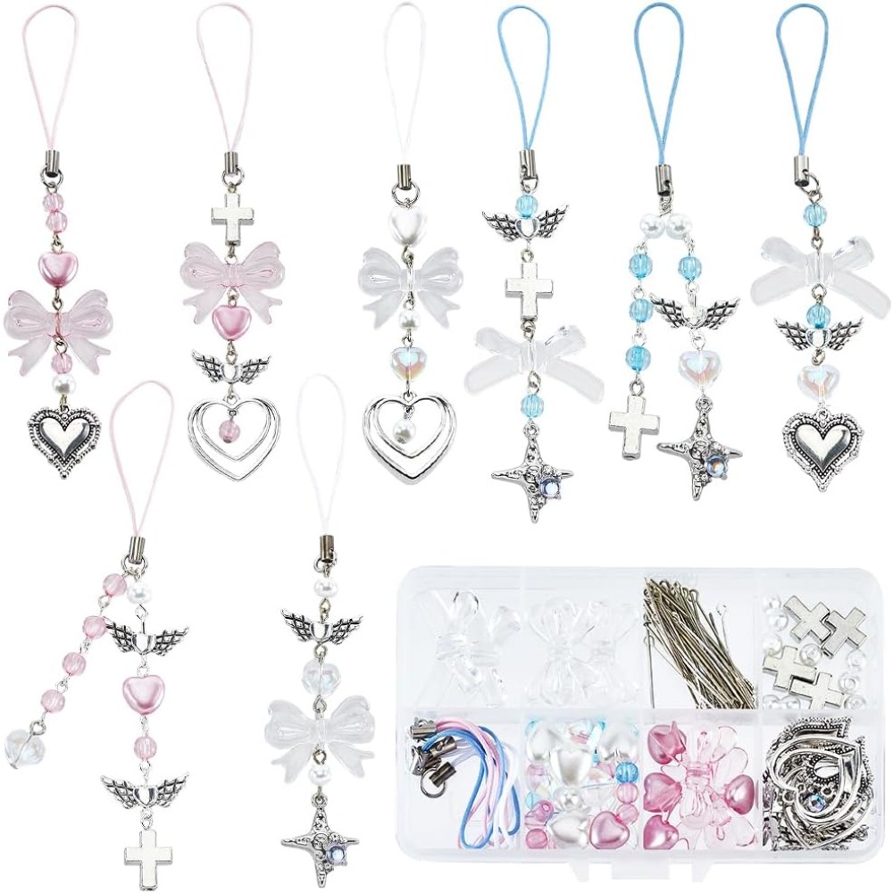 Phone Accessories Beads - 154 قطعة لتقوم بها بنفسك 8