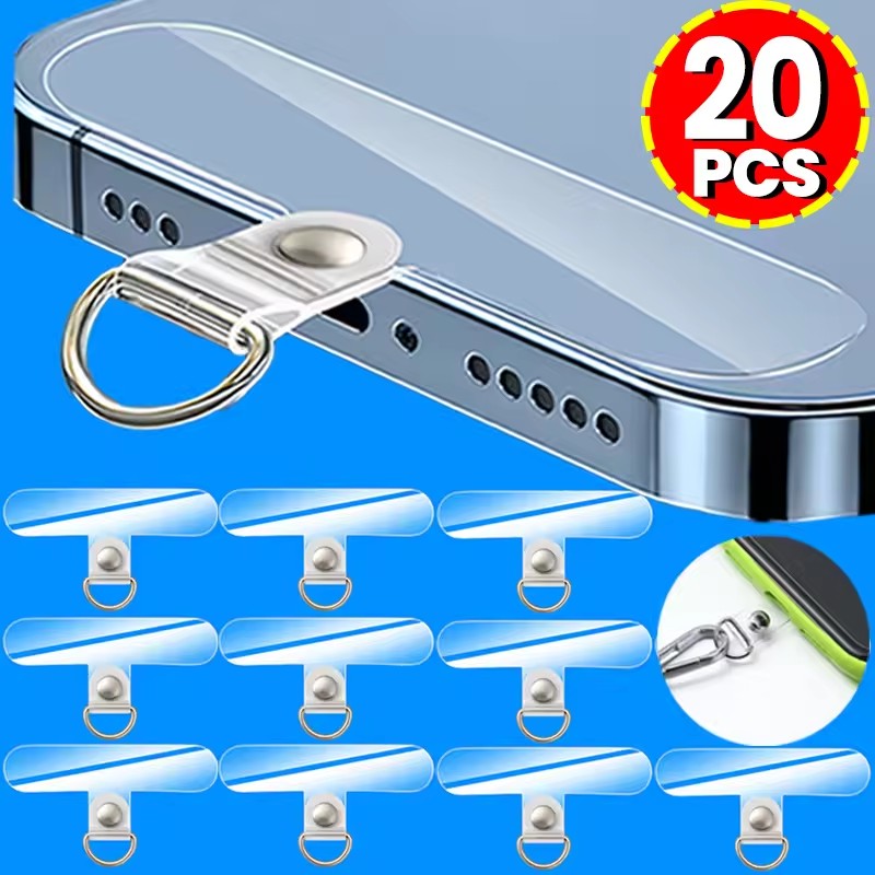 Lanyard Phone Strap - 20/1 قطعة حبل الهاتف الشفاف علامات