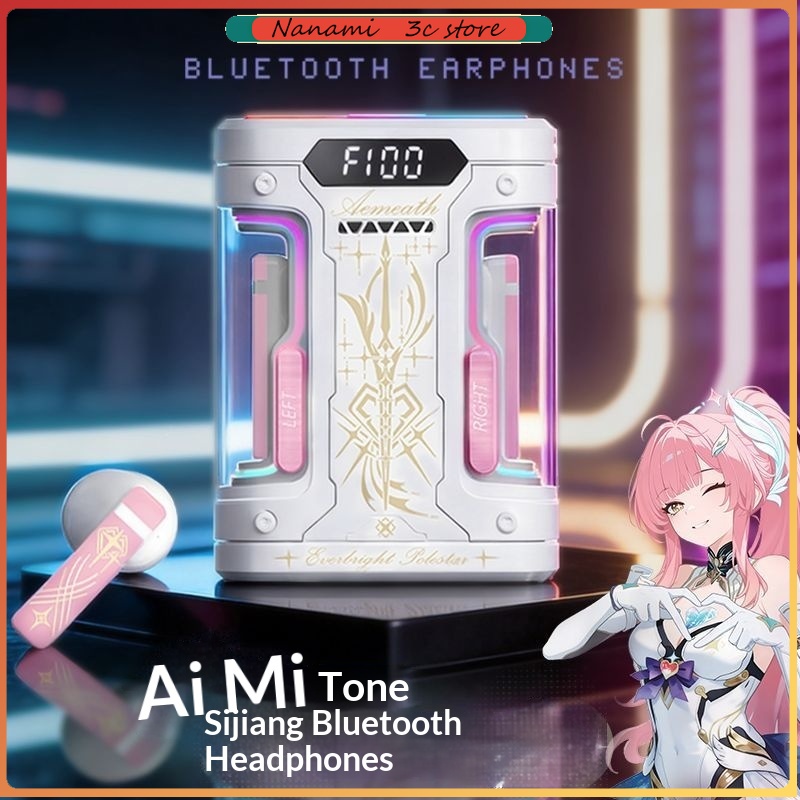 Bluetooth Earphone Tws - سماعات أذن بلوتوث لاسلكية Anime Elysia