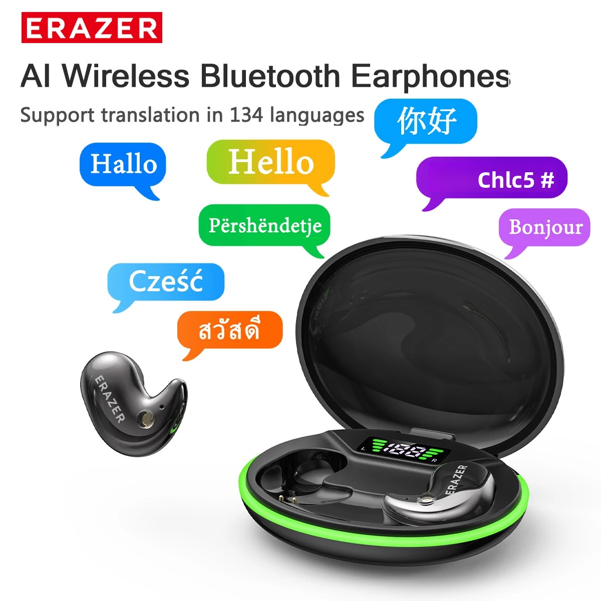 Bluetooth Earphone Tws - سماعات أذن بلوتوث EARZER XF58 مع