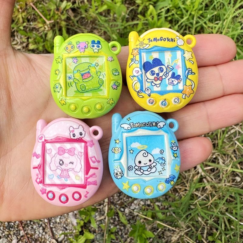 Phone Accessories Beads - خرز تاماغوتشي مطبوع على الوجهين، مواد