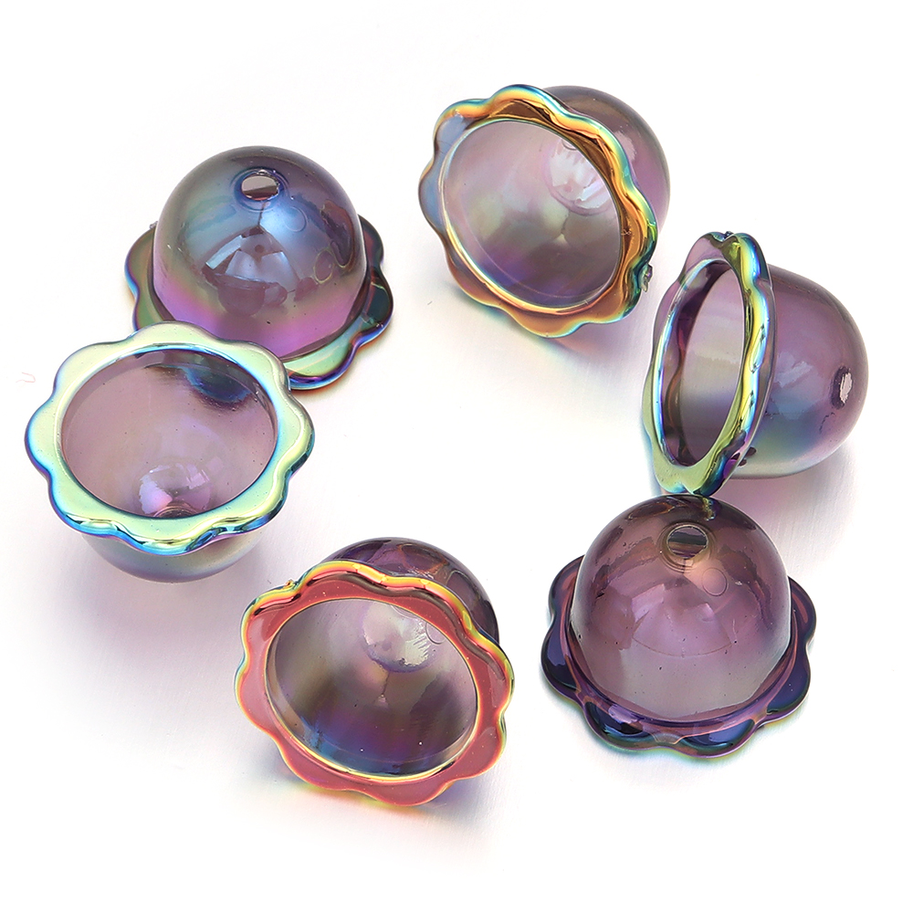 Phone Accessories Beads - 6 قطع شفافة الرياح جرس الخرز