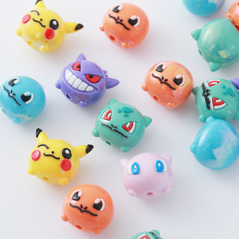 12 قطعة من خرز بوكيمون لصنع حز - مراجعة Phone Accessories Beads وسعره