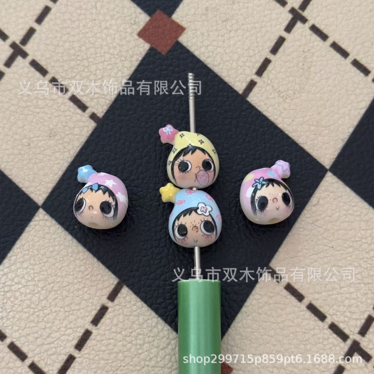10 قطع من خرزات اليويو المطبوع - مراجعة Phone Accessories Beads وسعره