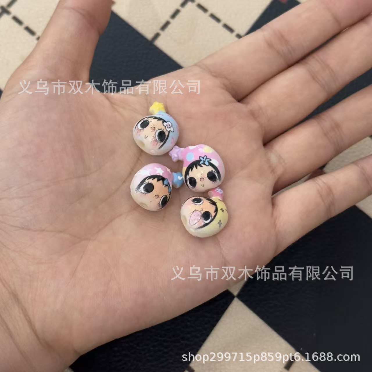 10 قطع من خرزات اليويو المطبوع - مراجعة Phone Accessories Beads وسعره