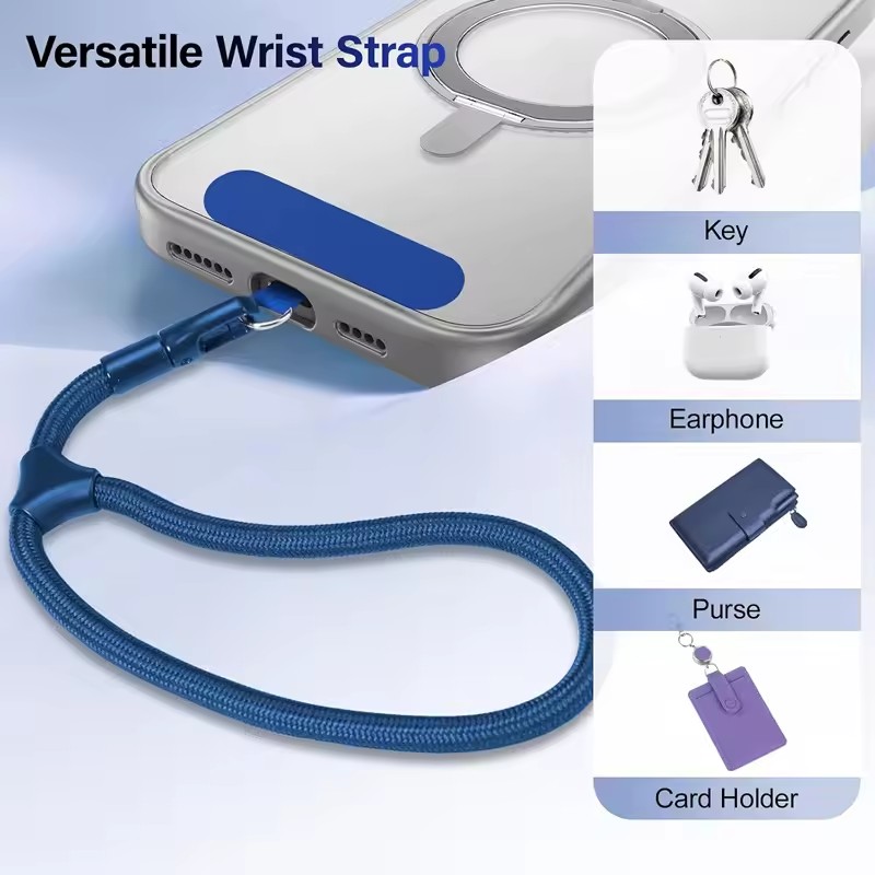 حزام هاتف محمول عالمي مضاد للف - مراجعة Lanyard Phone Strap وسعره