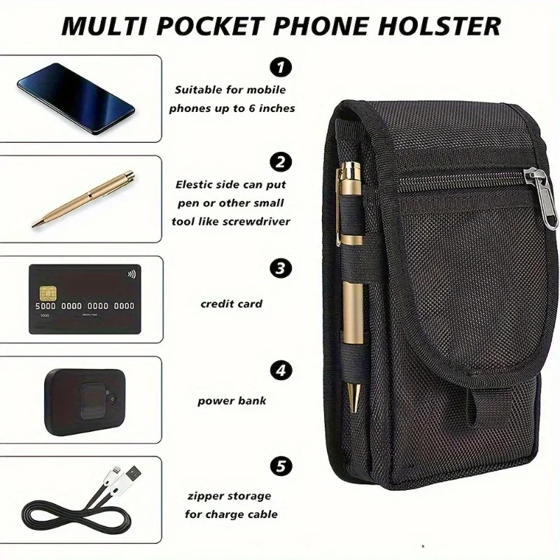 حقيبة هاتف محمول متعددة الوظائ - مراجعة Phone Accessories Pouch وسعره
