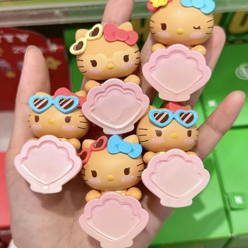صندوق مفاجآت بتصميم هالو كيتي  - مراجعة Phone Accessories Blind Box وسعره