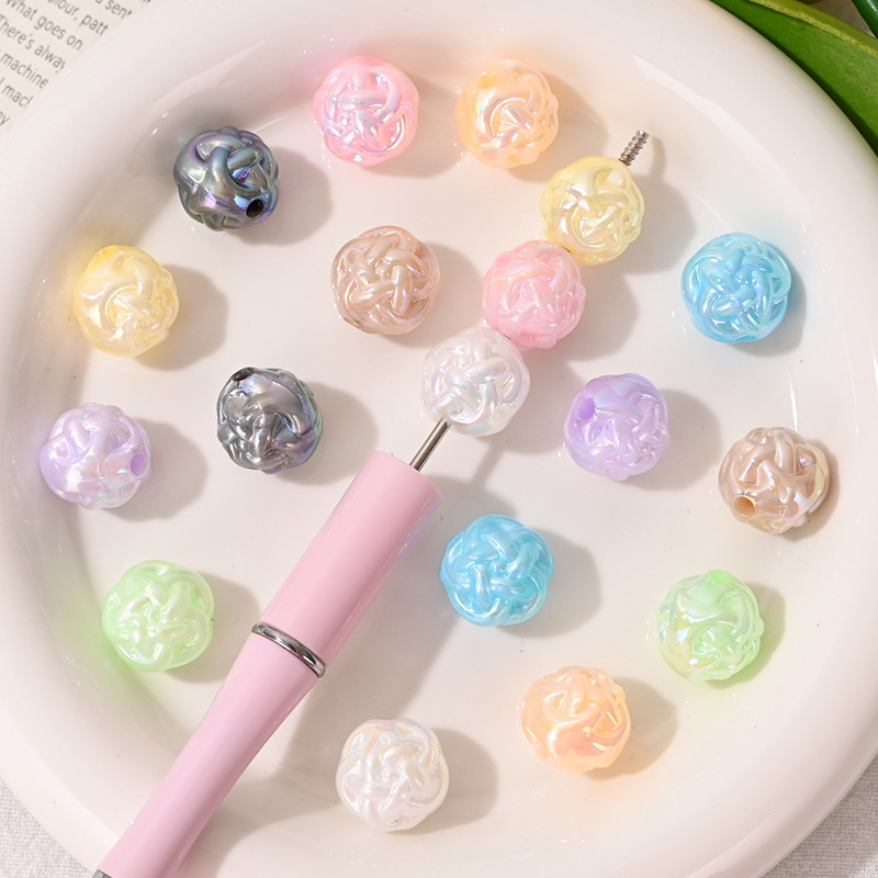 10 قطع من خرز الأكريليك على شك - مراجعة Phone Accessories Beads وسعره