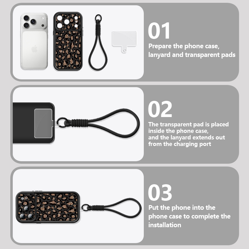 غطاء هاتف بحزام معصم من السيلي - مراجعة Lanyard Phone Strap وسعره