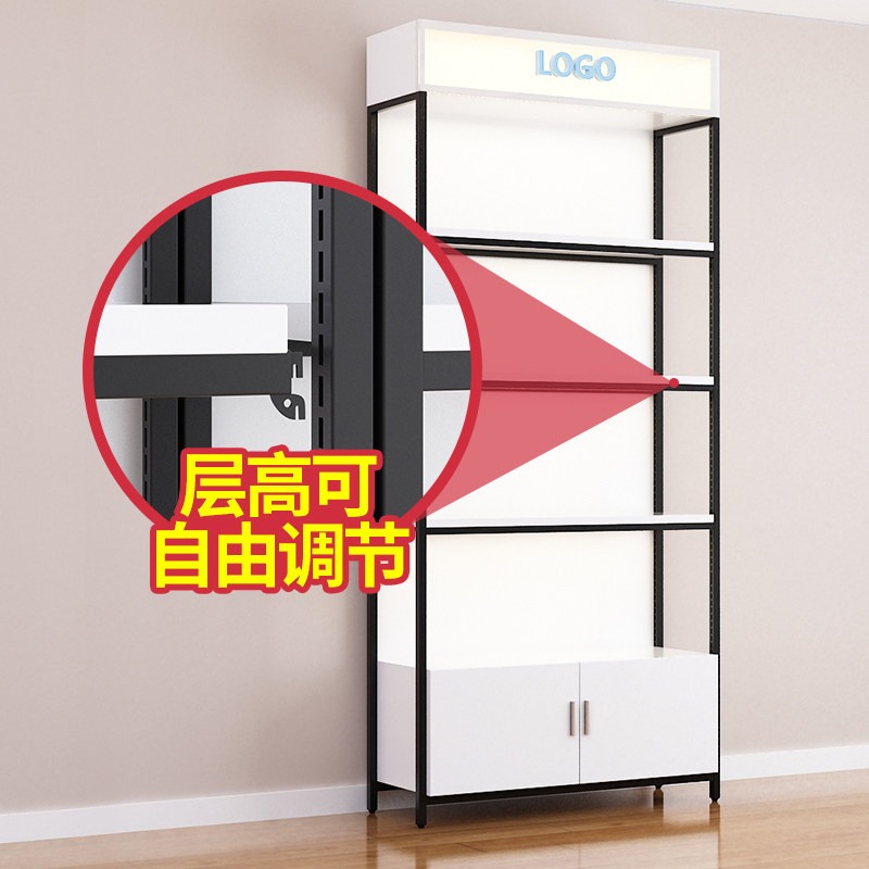 خزانة عرض قابلة للتعديل، رف مس - مراجعة Phone Accessories Cabinet وسعره