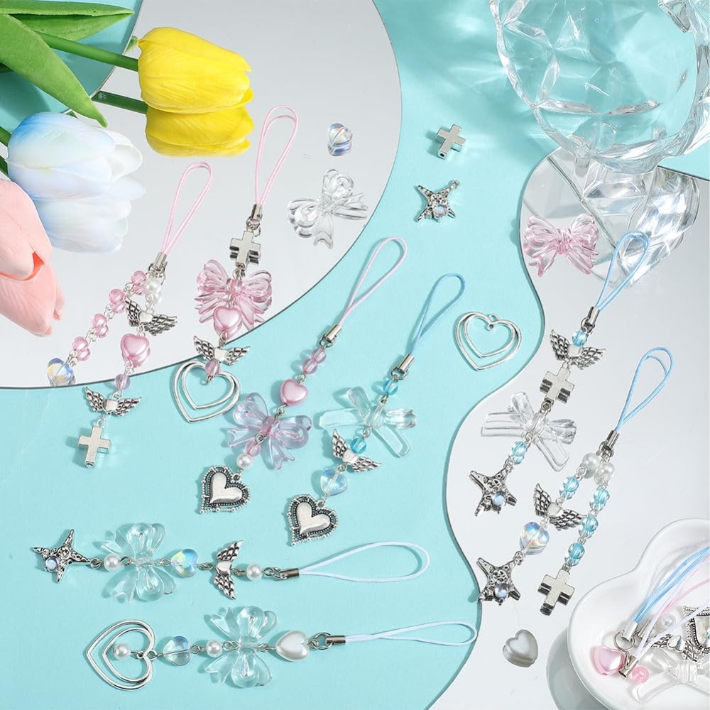 154 قطعة لتقوم بها بنفسك 8 مجم - مراجعة Phone Accessories Beads وسعره