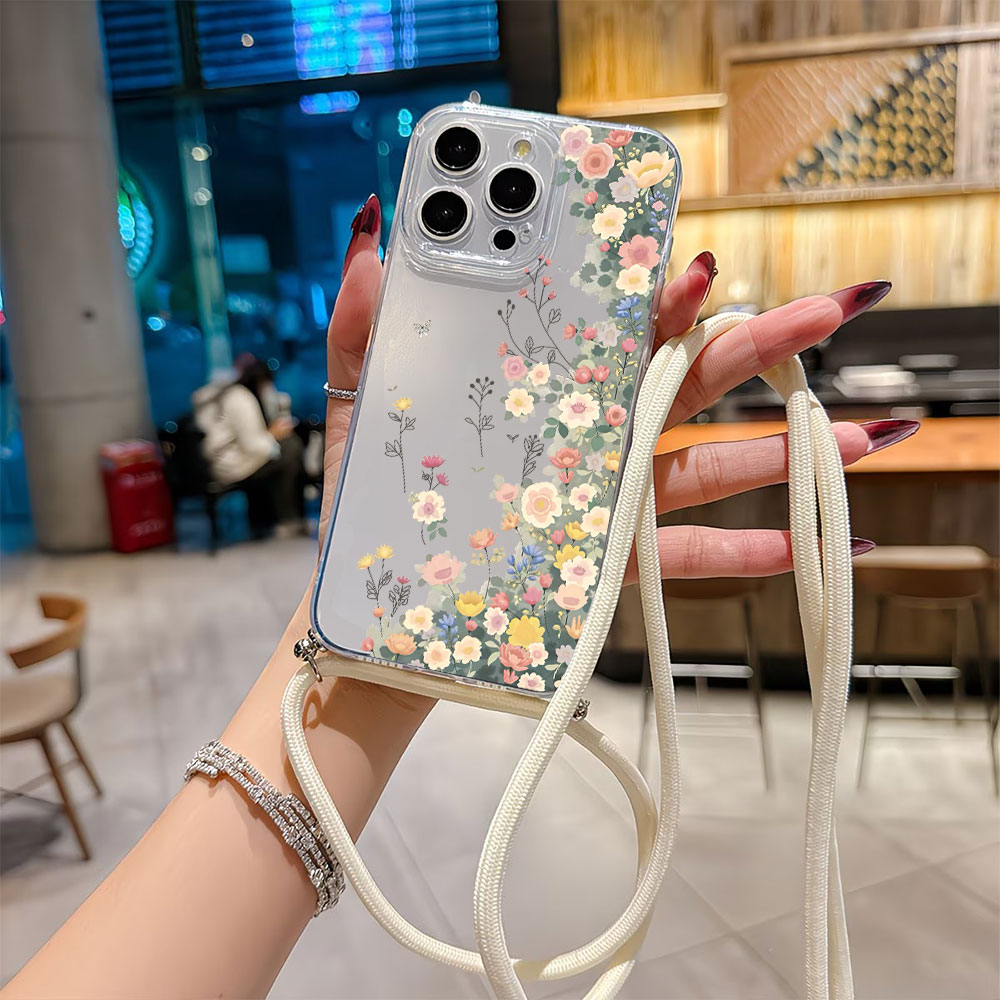 جراب هاتف بحزام كروس بودي وحبل - مراجعة Lanyard Phone Strap وسعره
