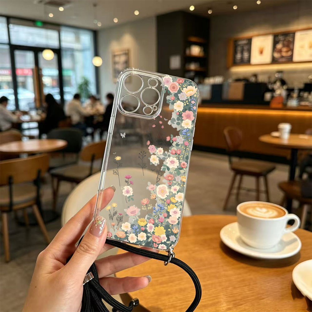 جراب هاتف بحزام كروس بودي وحبل - مراجعة Lanyard Phone Strap وسعره