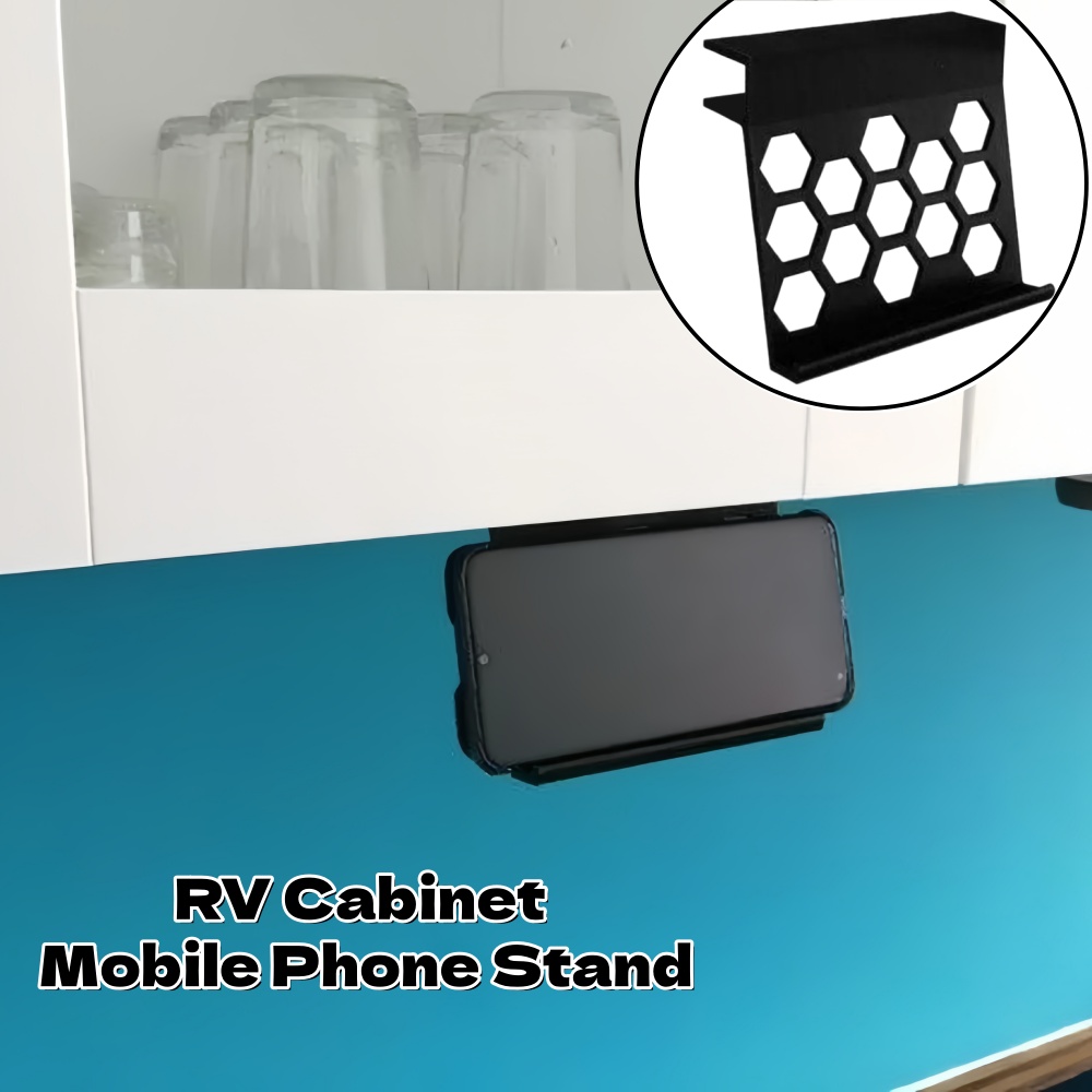1 قطعة خزانة حامل جوّال بلاستي - مراجعة Phone Accessories Cabinet وسعره