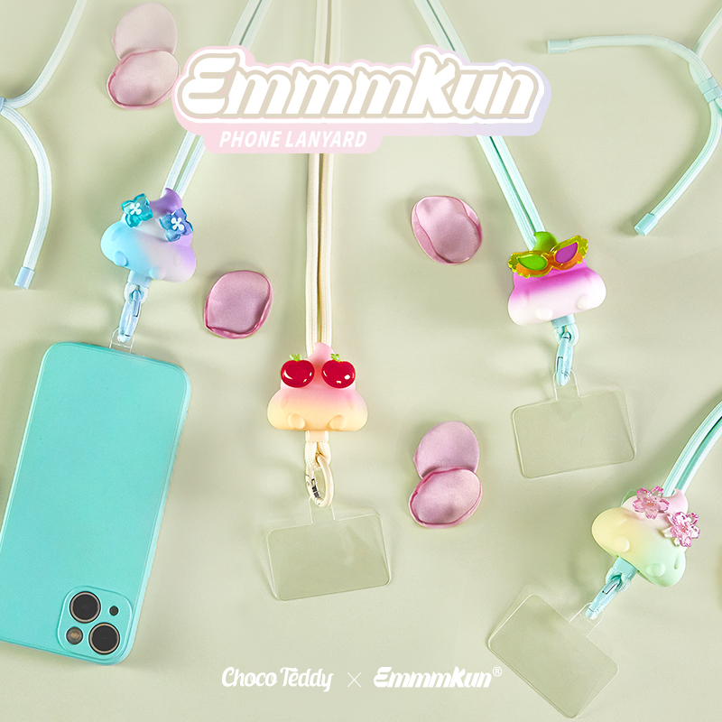 Emmmkun الهاتف الحبل سلسلة صند - مراجعة Phone Accessories Blind Box وسعره