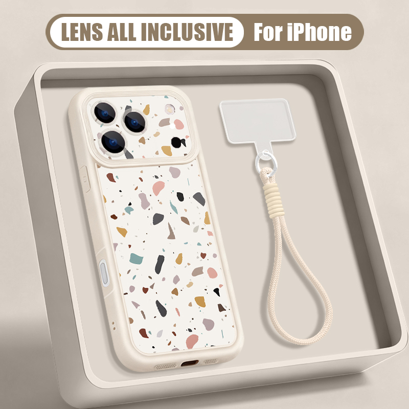 غطاء هاتف مع حزام معصم لآيفون  - مراجعة Lanyard Phone Strap وسعره