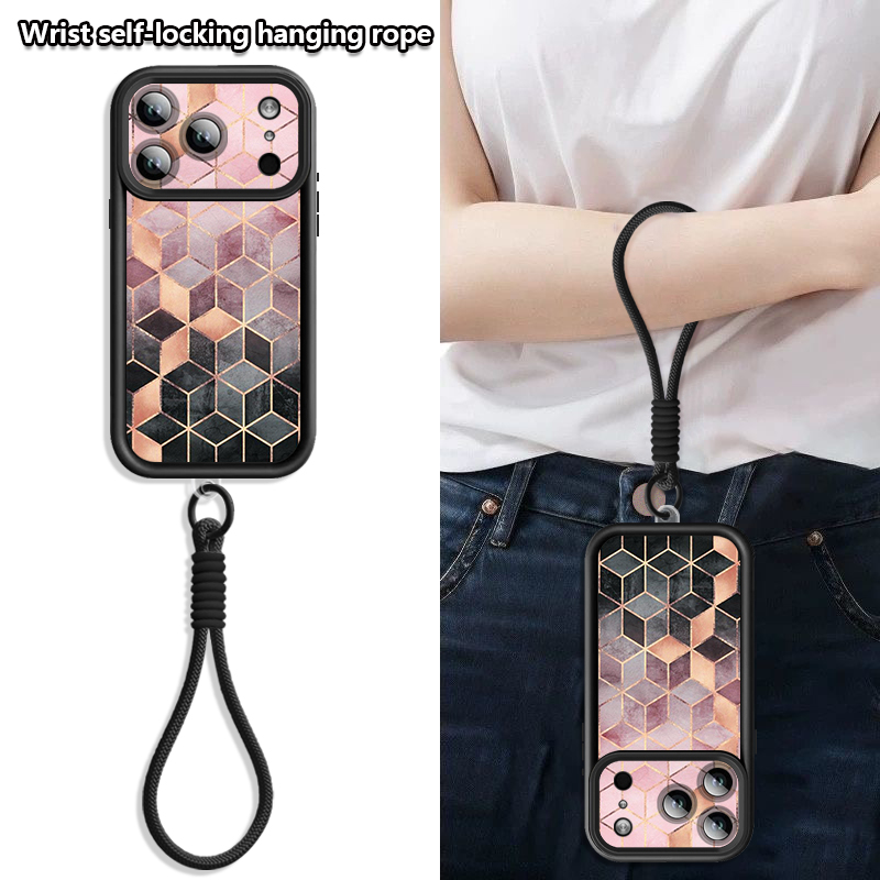 غطاء هاتف مع حزام معصم لآيفون  - مراجعة Lanyard Phone Strap وسعره