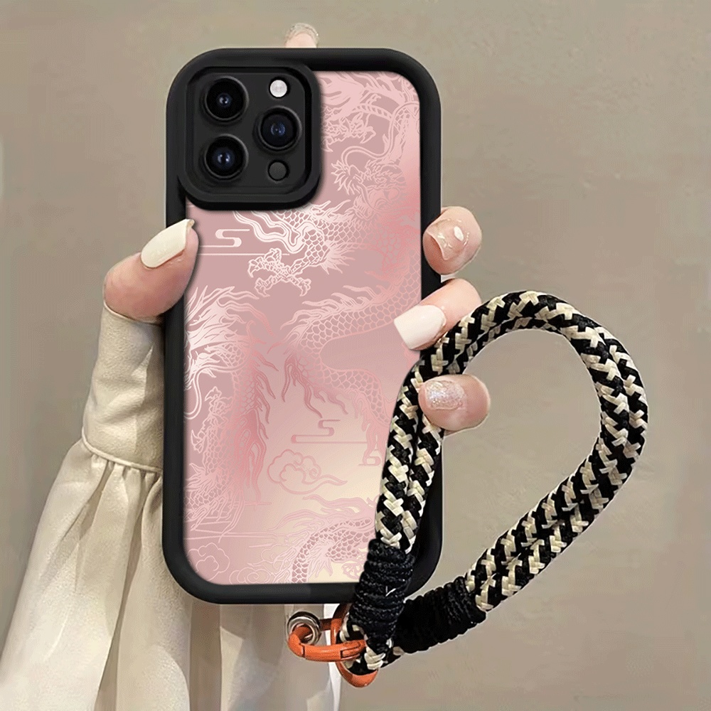 جراب هاتف أبيض فاتح بنمط التني - مراجعة Lanyard Phone Strap وسعره