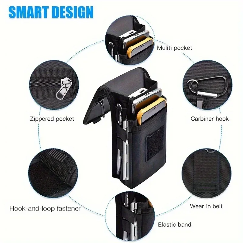    حقيبة متعددة الوظائف للهات - مراجعة Phone Accessories Pouch وسعره