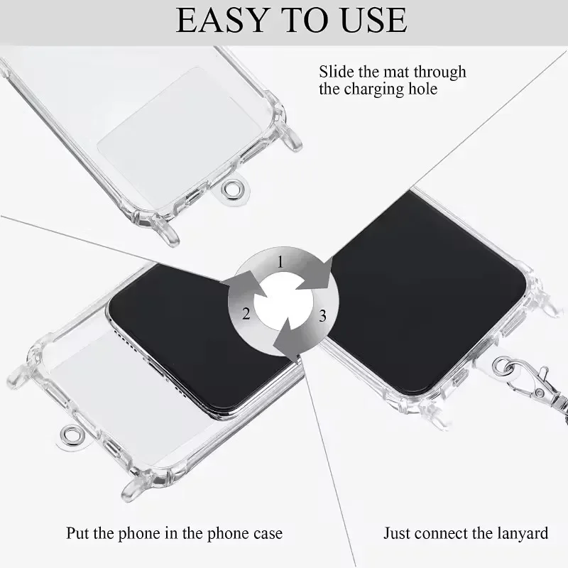 10/1 قطعة لاصقة بلاستيكية عالم - مراجعة Lanyard Phone Strap وسعره