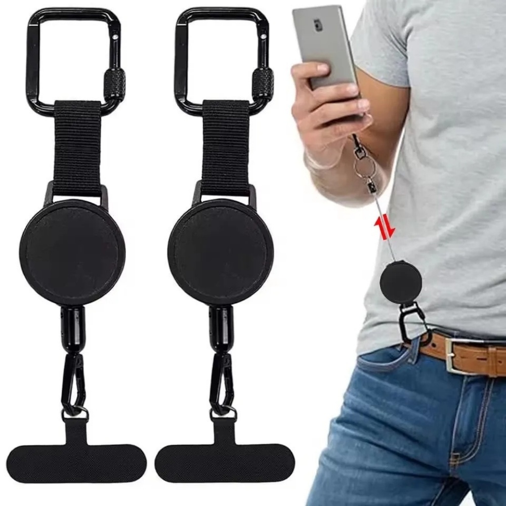 حبل أمان قابل للسحب مضاد للسرق - مراجعة Lanyard Phone Strap وسعره