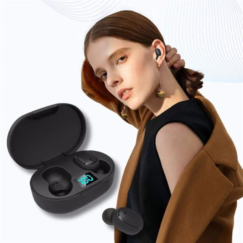سماعات أذن لاسلكية E6S TWS بتق - مراجعة Bluetooth Earphone Tws وسعره