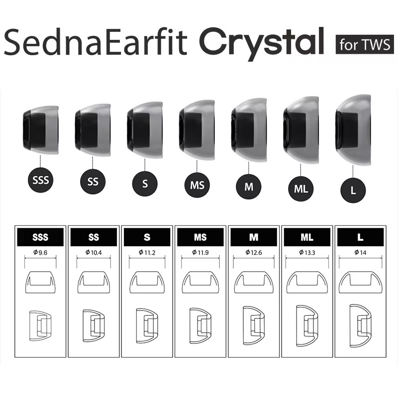 AZLA SednaEarfit كريستال سماعا - مراجعة Bluetooth Earphone Tws وسعره