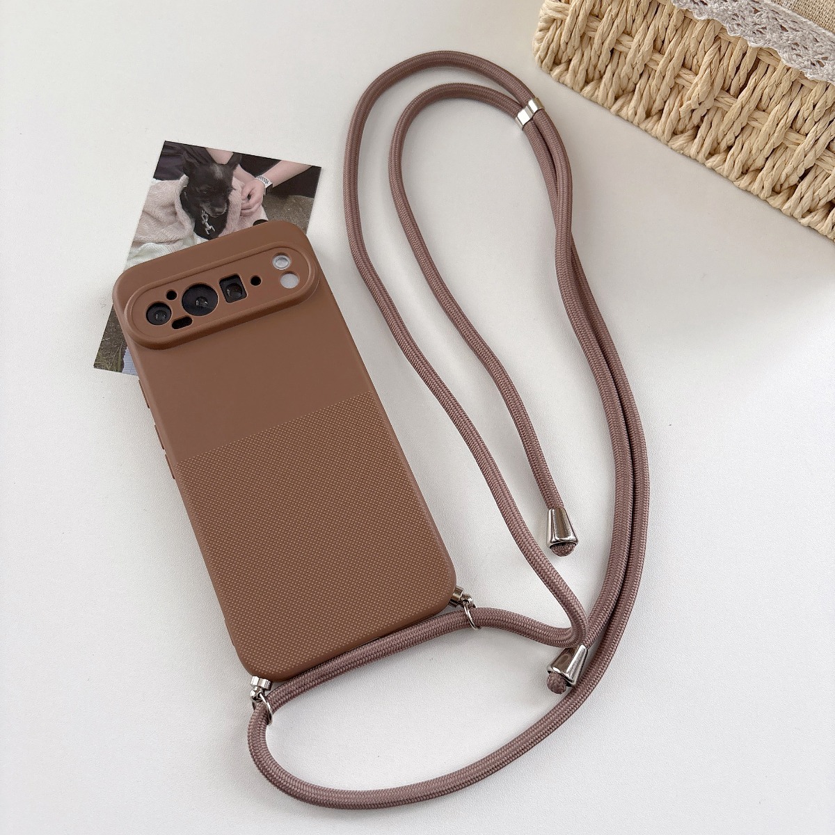 جراب هاتف من السيليكون الناعم  - مراجعة Lanyard Phone Strap وسعره