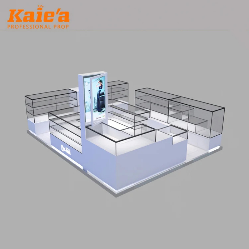 خزانة عرض مخصصة للهواتف المحمو - مراجعة Phone Accessories Cabinet وسعره