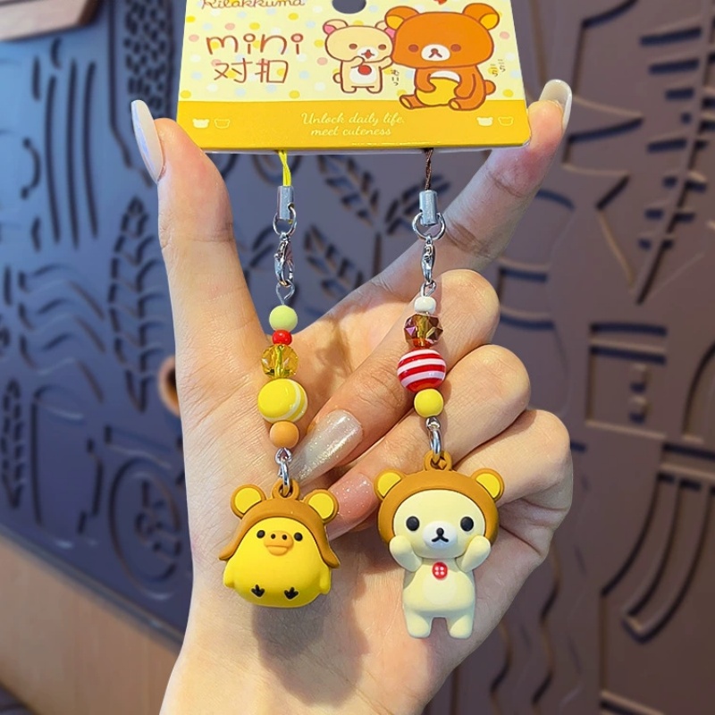 ميدالية مفاتيح كرتونية لطيفة ع - مراجعة Phone Accessories Beads وسعره