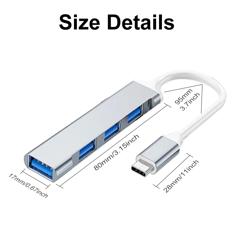 محول USB 3.0 متعدد الوظائف 4 ف - مراجعة Phone Accessories Distributor وسعره
