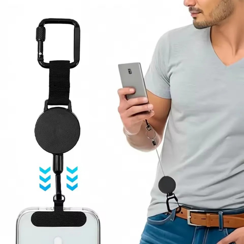 حامل هاتف خارجي قابل للسحب مضا - مراجعة Lanyard Phone Strap وسعره