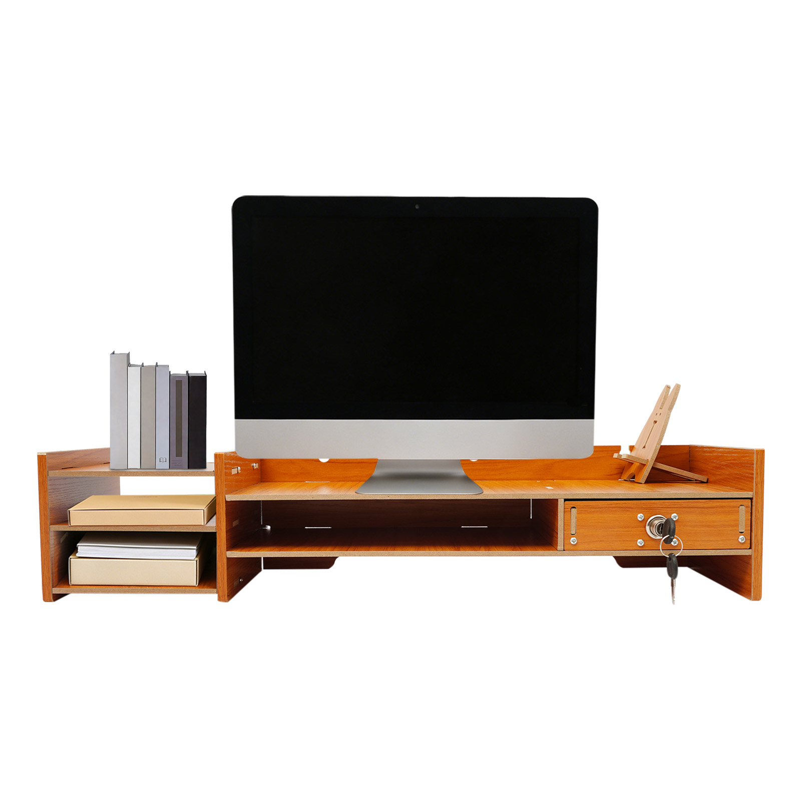 حامل شاشة مكتبي مريح من خشب MD - مراجعة Phone Accessories Cabinet وسعره