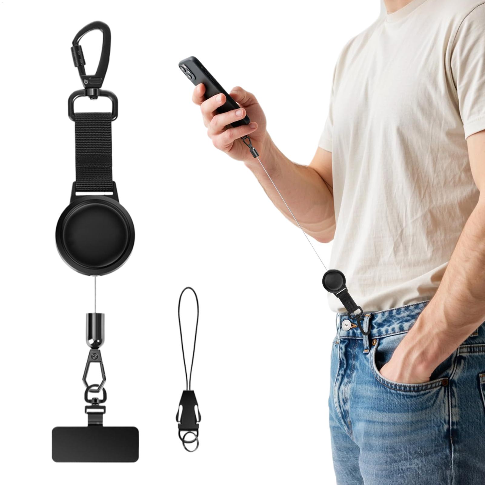 حبل هاتف قابل للسحب مضاد للسرق - مراجعة Lanyard Phone Strap وسعره